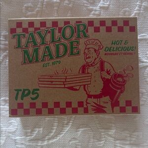 TaylorMade TP5 Pizza Box Design